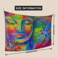 thumbnail image 5 of Oneluffy Buddhist Tapestry Buddha Wall Art Wall Hanging Zen Tapestries Hippie Psychedelic Abstract for Bedroom Living Room Meditation Home Decor, 5 of 29