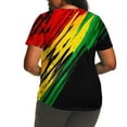 thumbnail image 3 of DDAPJ pyju Black History T-shirts for Women Short Sleeve Black History Month Shirt African American Pride Tshirt Celebration Parade Graphic Tees Prime Sales Multicolor XXXXXL, 3 of 5