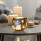 thumbnail image 5 of Adorno de Candelabro de Vidrio Navideño Candelabro Redondo de Vidrio, 5 of 6