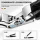 thumbnail image 3 of Nail clippers for seniors, thick nails, large, angled head, ergonomic, 3 of 5
