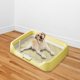 thumbnail image 1 of Almohadilla para baño para perros de interior que mantiene las patas y el suelo limpios Inodoro de entrenamiento para mascotas para perros pequeños amarillo Salvador, 1 of 10