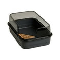 thumbnail image 2 of Ovzne Semi-Enclosed High-Side Cat Litter Box – Splash-Proof, Spacious Design With Matching Scoop, 2 of 6