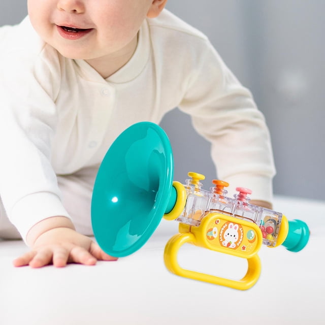 Juguetes de trompeta CUTICAT Juego de Juguete para bebés pequeños altavoz azul