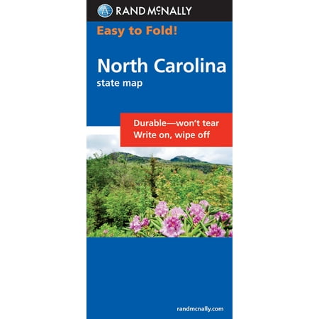 Easy finder map north carolina - folded map: 9780528994821
