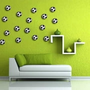 Yaoping 1 PCS  Sports Wall Decal,Balls Theme Wall Sticker , Watercolor Football    Wall Stickers for Boys Bedroom Classroom Decor