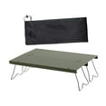 thumbnail image 3 of jinwen Camping Table Fold Legs Beach Table Compact Portable for Backyard BBQ Garden Green, 3 of 9