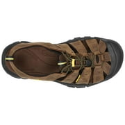 KEEN Men's Newport Leather Water Sandals with Toe Protection