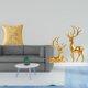 thumbnail image 2 of Elegante funda de cojín de ciervo para sala de estar, oficina, dormitorio, coche, esculturas decorativas, figuras de resina, decoración del hogar., 2 of 8