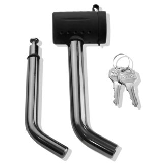 2.75 in. Stainless Barrel Style Receiver Hitch Pin Lock with Sleeve