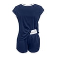 thumbnail image 4 of WAYUTE Womens 2 Piece Outfits Summer Casual Short Sleeve Shorts Comfortable Round Neck Sports Athletic Summer Outfit with Pockets, 4 of 5