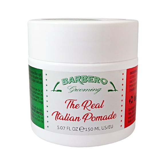 Barbero Grooming The Real Italian Pomade Water Based Original Medium Hold 5.07 oz / 150 ml