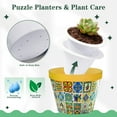 thumbnail image 2 of 3D Puzzle Planter for Adults, 3D Puzzle Planter for Flowers, 152 Pcs 3D Puzzles Art Planter(Grid), 2 of 7