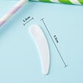 thumbnail image 2 of Digging Spoon, Cosmetic Spatula, Reusable Food Grade Material Multi Purpose Mini Scraper Tool for Face Cream Emulsion Packaging Travel Friendly Portable Design, 2 of 5