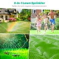 thumbnail image 5 of Sprinklers for Yard, Large Coverage Area, 5 Arms, 20 Nozzles, Household Automatic Irrigation System for Plants, 5 of 6