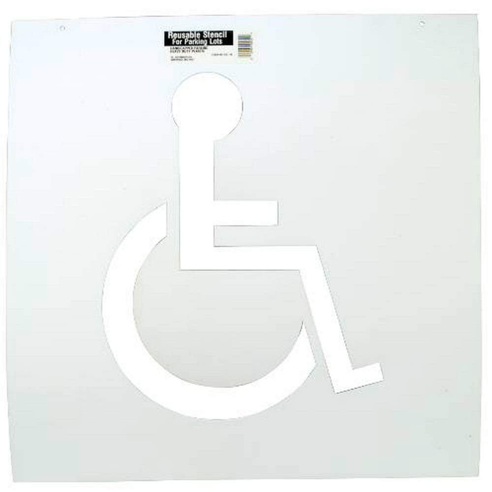 HANDICAP PARKING STENCIL per 2 Each