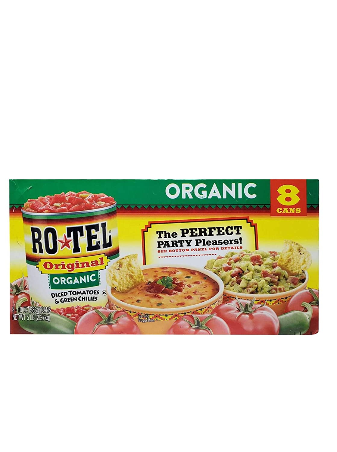 Ro*tel Original Organic Diced Tomatoes & Green Chilies, 10 Ounce Can