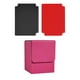 thumbnail image 3 of Estuche para baraja de cartas con capacidad para más de 100 cartas en fundas, versátil y resistente al agua. Rosa, 3 of 9