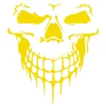 thumbnail image 1 of Large Size 59X53CM Skull Head Car Stickers and Decals Reflective Vinyl Car Styling Auto Engine Hood Door Window Car Stickers, 1 of 6