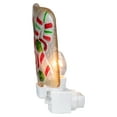 thumbnail image 2 of Northlight Candy Canes and Holly Glass Christmas Night Light - 4", 2 of 4