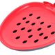 thumbnail image 2 of Colador de fresas rojas de doble capa, cesta de drenaje para lavar frutas y verduras, colador de cocina, cuenco para pasta, ensaladas, arroz, verduras y bayas., 2 of 7