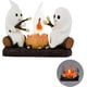 thumbnail image 1 of Luz de noche parpadeante con forma de fogata fantasma xinyu luz de noche con malvavisco y fuego espeluznante 3D, 1 of 7