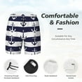 thumbnail image 5 of Daiia Anchors Mens Swim Trunks Swim Shorts Quick Dry Swim Shorts with Mesh Lining Pockets-X-Large, 5 of 9