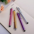 thumbnail image 3 of 10 Pcs Stylus Pen Universal Capacitive Touch Screen Pens For Phone Pad Tablet Eleven Colors Are Available 11.3cm Long With Pen Folder And Lanyard Hole, 3 of 3