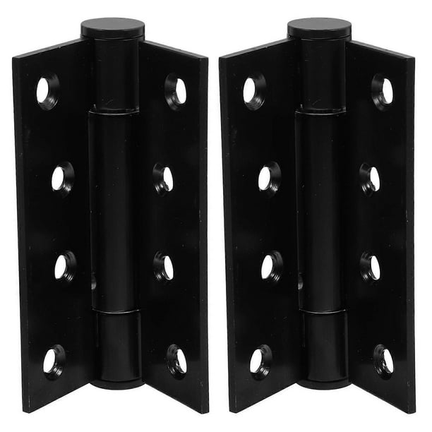Self Closing Invisible Door Hinge Hydraulic Aluminum Alloy, Easy Install Automatic Door Closer for Residential & Commercial Use