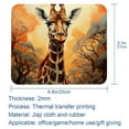 thumbnail image 5 of Deer 8.3x9.8 Inch Square Gaming Mouse Pad with Non-Slip Rubber Bottom, Printed Desk Mat for Office and Gaming, 5 of 6