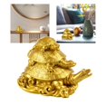 thumbnail image 3 of Estatua de tortuga de , colección de china resina decorativa para Oro Zulema Estatua de tortuga, 3 of 8