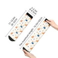 thumbnail image 2 of Salouo Corgi Dog And Heart Pattern Unisex Middle Tube Socks,Middle-Finger Knee High Socks Over The Calf Tube Stocking Crew Stockings for Women and Men Tube Socks, 2 of 8
