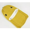thumbnail image 6 of Tfken Baby Kids Winter Cap Dinosaur Style Ear Flaps Knitted Warm Outdoor Yellow Hat, 6 of 8