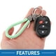 thumbnail image 4 of Llavero de coche Unique Bargains Llavero universal con anillo para llaves de control remoto para casa de cuero aleación de zinc verde 2 Pcs, 4 of 6