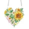 thumbnail image 1 of Guirnalda Colgante Wdftyju con Pintura de Diamante en Forma Especial de Girasol, 1 of 9