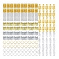 thumbnail image 4 of Hair Accessory,160pcs Hair Braid Rings Hair Braid Accessory Hair Braid Rings Unrivaled Performance, 4 of 12