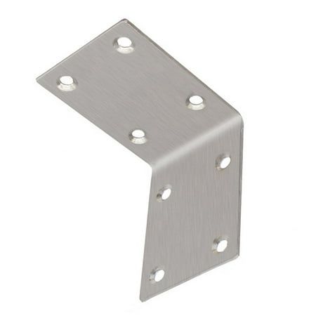 

8 Holes Wooden Angle Corner Brackets Furniture Flat Mending Repair Plate