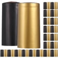 thumbnail image 1 of 200Set Wine Bottle Seal Heat Shrinkable Caps Black Golden Round for Home Use, 1 of 4