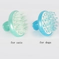 thumbnail image 2 of Pet dog Grooming Slicker Brush Comb Tool W / Spray Bottle para Perros de cabellero Azul - para perros, 2 of 9
