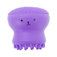 thumbnail image 1 of Cepillo de limpieza facial de silicona en forma de pulpo 1 Pc 2.01"x2.09" Morado, 1 of 1