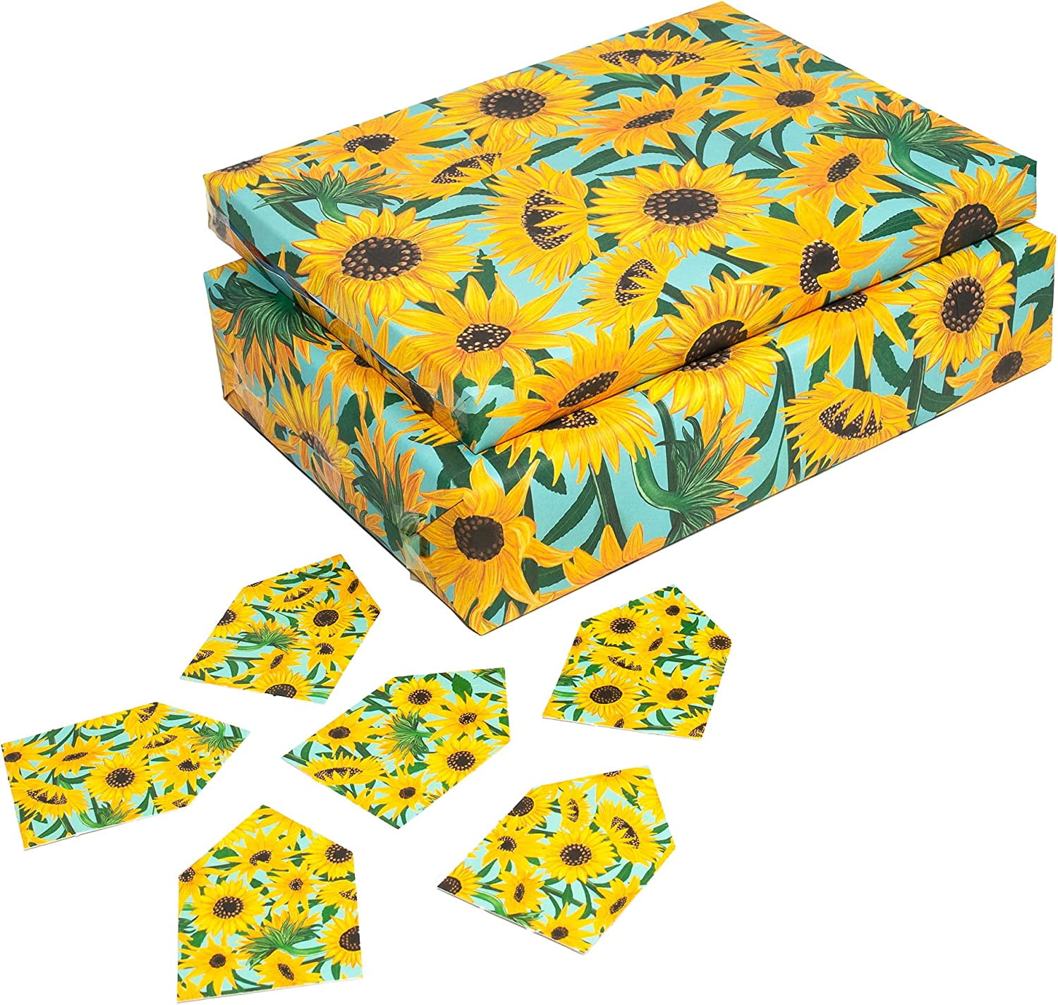 Wrapping Paper: Yellow Branch Chinoiserie gift Wrap, Birthday