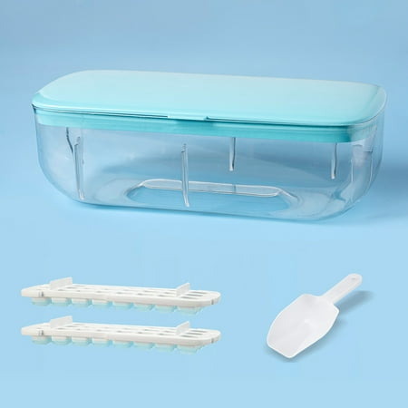 

Hesxuno Silicone Ice Tray Box Pudding Jelly Chocolate Making Mold Box With Ice Shovel On Clearance