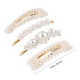thumbnail image 3 of LURROSE 4 Pcs Barrettes et Épingles à Cheveux Élégantes pour Femmes et Filles, 3 of 8