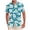 Sky Blue, variant on CHUMUD Men's Hawaiian Shirt S-5XL Short Sleeve Summer Beach Tropical Button Down Collared Shirt Vacation (Avail for Big & Tall)