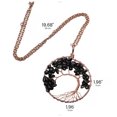thumbnail image 2 of Colgante Circe Boutique Tree of Life en ónix negro, 2 of 3