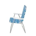 Mainstays Folding High Back  Chair, Multi Blue