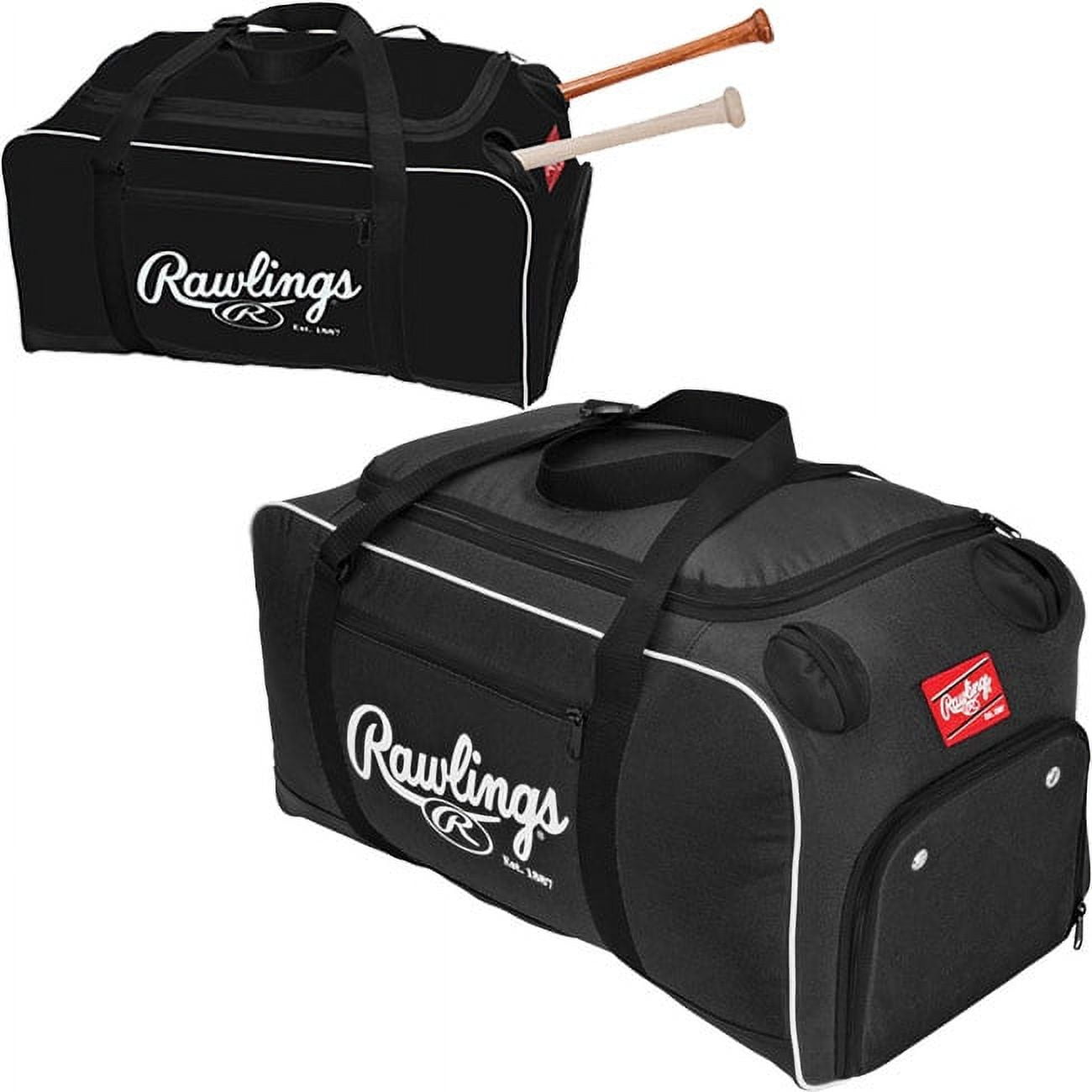 Rawlings Covert Bat/Equipment Bag, Black