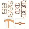 thumbnail image 6 of 5pcs Air Compressor Cylinder Head Base Valve Plate Gaskets Washers Copper Pad 65, 6 of 8