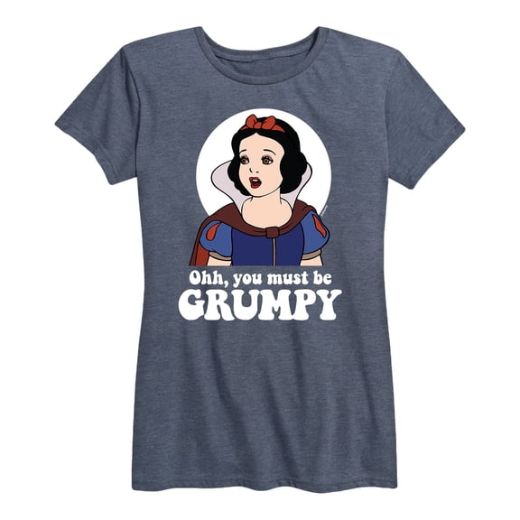 Disney Princess - You Must Be Grumpy - Women's Short Sleeve Graphic T-Shirt