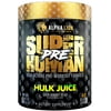 Alpha Lion Pre Workout, Increases Strength & Endurance, Powerful, Clean Energy Without Crash (42 Servings, Hulk Juice)