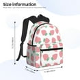 thumbnail image 3 of Fotbe Strawberry Lightweight Casual Laptop Backpack for Men and Women, Daily use Waterproof backpack, Backpack for College, 3 of 7